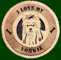 Yorkie (Option 1) Files for Laser Cutting Wall Tributes